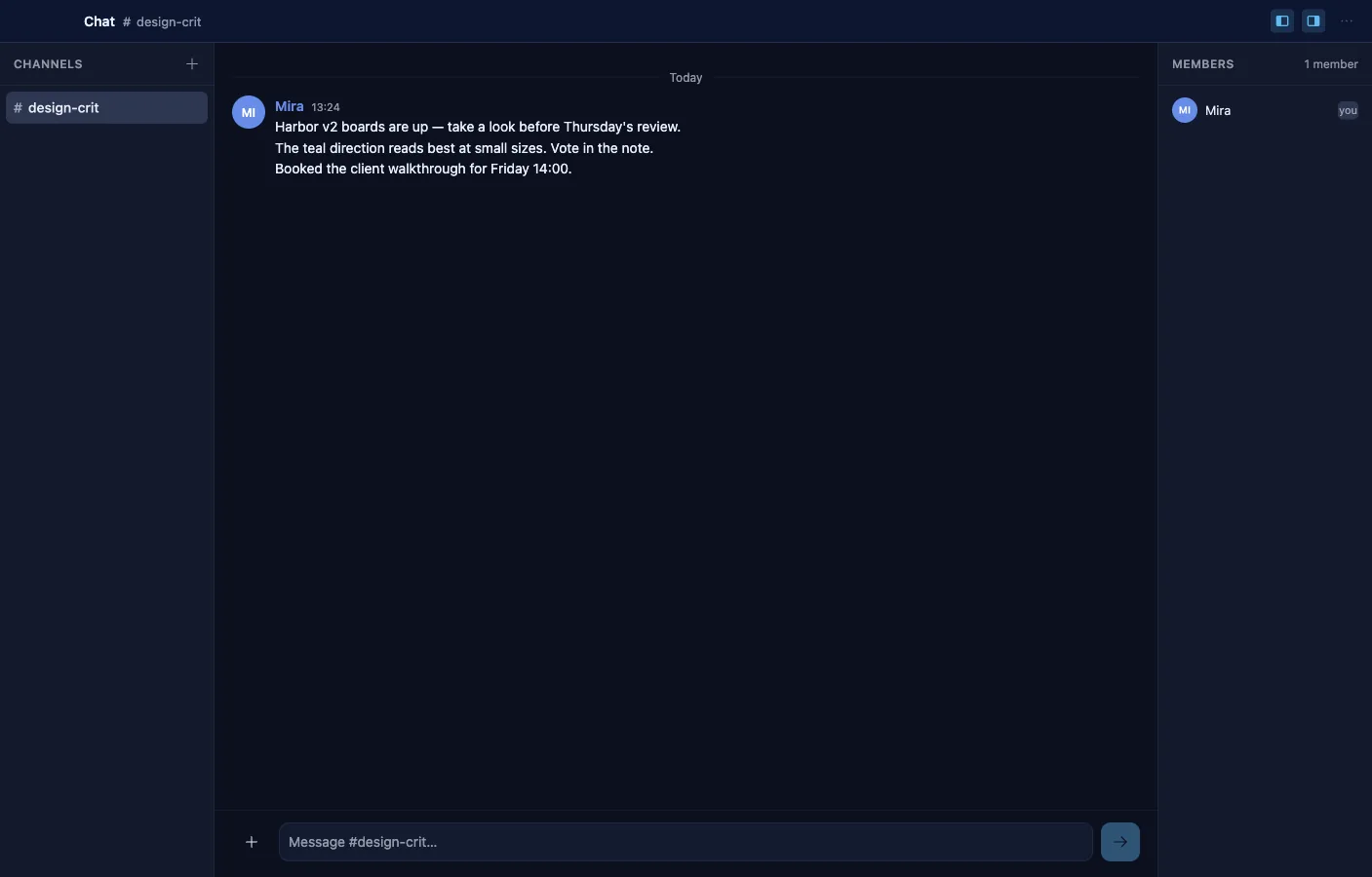 Chat: Members
